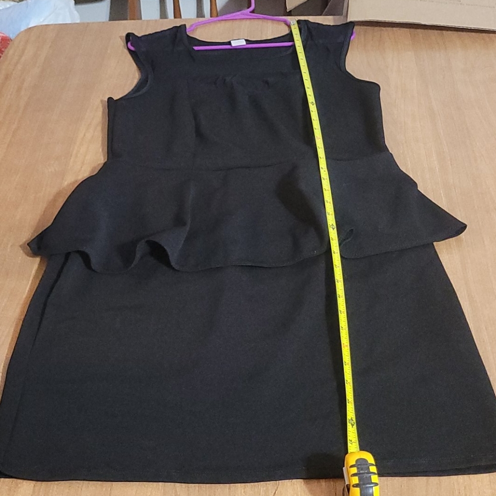 Sweet Robyne Black peplum dress - Picture 6 of 8